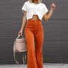 Pantalon Terracotta Femme